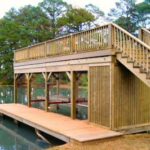 remodeled dock with boathouse near 30A, Florida