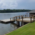 Deck and Dock built by marine contractor in Fort Walton Beach, FL